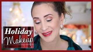 HOLIDAY MAKEUP LOOK!