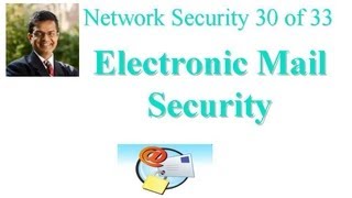 CSE571-11-18: Electronic Mail Security