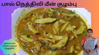 👌🏻💫பால் நெத்திலி மீன் குழம்பு / தாய்ப்பால் சுரக்க பெரிதும் உதவுகிறது#fish#நெத்திலி #nethilifishcurry