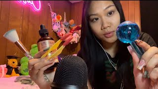 ASMR fast & aggressive personal attention, hand sounds , mouth sounds 🧖‍♀️✨