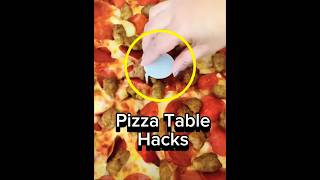 Pizza Table Hacks#youtubeshorts #ytshorts #shorts#yt#viral#kitchentips #pizzatable#hacks#womeniaatf