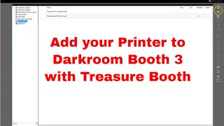 How to Install DNP DS Rx 1 Photo Booth Printer to Darkroom