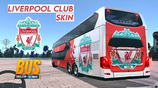 Setra S 531 dt Liverpool Club Skin| Bus Simulator Ultimate 😍