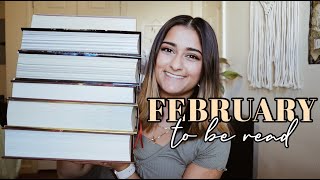 FEBRUARY TBR 2022 \\ all my reading plans for the month!