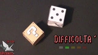 [ORIGAMI ITA] Dado o Cubo (Yami Yamauchi) || Origami Utili/Per Bambini (E Non Solo!)