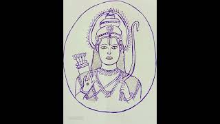 Sri rama navami Shubhakankshalu #sriramachandra #vishnuavtar #adipurush #Shorts #ytshorts #penart