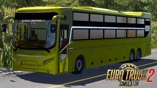 Luxury Indian Volvo B11R Bus Drive| Euro Truck Simulator 2 | ETS2 |