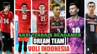 AKSI TERBAIK GENERASI EMAS VOLI INDONESIA DI SEAGAMES VIETNAM