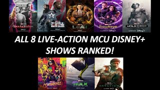 All 8 Live-Action MCU Disney+ Shows Ranked (Worst to Best) (W/ Secret Invasion 2023)