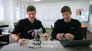 Cum învață Moldova   Roboți, realitate virtuală și digitalizare la liceul din Sipoteni