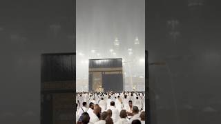 حرم شریف ❤............ ماشا اللہ #مكة_المكرمة  #makkah_rain