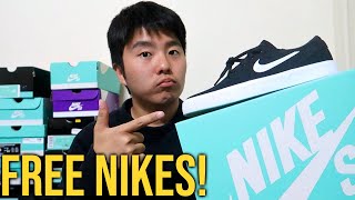 HOW TO GET FREE NIKE SB SHOES!