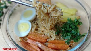 🍜 Korean Style Spicy Ramen Recipe।। 🔥 ঝাল ঝাল রামেন রেসিপি।। 🔥ramen recipe।।