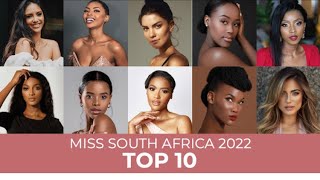 Miss South Africa 2022 TOP 10 Reveal & Reaction 🤩