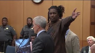 Young Thug apologizes, takes full responsibility as judge weighs sentencing