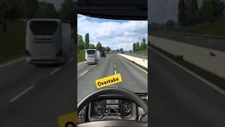 lovely over take bus or car #trending #shortsvideo #eurotrucksimulator #trendingshorts