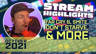 Stream Highlights #2: Far Cry 6 Glitches, SMITE Plays, & Don't Starve Gameplay [October 2021]