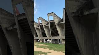 This iconic stadium is in ruins