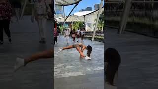 Acrobatics in public #shorts