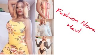 Fashion Nova Haul