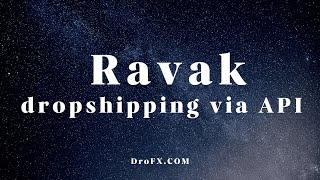 Ravak dropshipping via API with DroFX.com