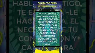 CONTACTO CERO SE COMUNICARA ? TAROT INTERACTIVO  #tarotenvivo #tarot #TAROTGRATIS