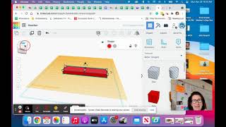 How to Create a 3-D nameplate using Tinkercad.com