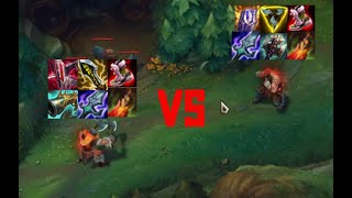 FULL BUILD TEST! Udyr rework vs Olaf!!!