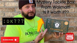 Mystery Tackle Box? From Walmart??? Is it any good?? 👍🏽👎🏽 #unboxing #mysterytacklebox #fishing