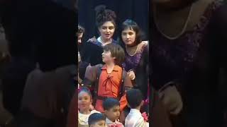 Aaradhya  with Abram At Annual Day Function #aishwarya #aaradhya #sharukhkhan #abraham #youtubeshort