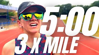 SERIOUSLY TOUGH TRACK MILE WORKOUT + Weekend In The Life Vlog