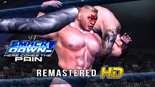 WWE SmackDown! Here Comes the Pain REMASTERED Finishers with Theatrics HD PS2