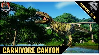 Carnivore Canyon Park Tour | 🦖 Jurassic World Evolution