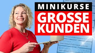 Mehr Umsatz mit Onlinekursen (Die MINIKURS Methode als Erfolgsstrategie)