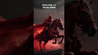 The Red Horse of the Apocalypse.  #bible #Revelation #prophecy #endtimes #God #christianity