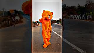 ishqam dilbar didi na teddy bear funny dance🤣 🥵#shorts #teddybear #funny #tranding #dance #tiktok #