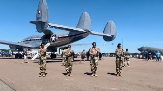 USAFA Sabre Drill Team "I Wanna Rock" at Sun N' Fun Airshow 2024