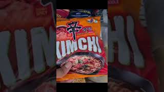 Kimchi Ramyun Noodles #kimchi #ramen #nongshim #noodles #shorts #koreanfood #love #tiktok