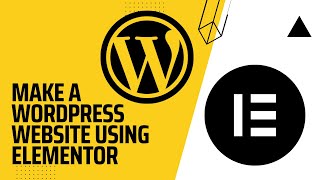 How To Make a WordPress Website with Elementor 2022   Part 1