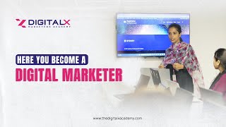 Here you become a digital marketer