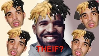 XXXTENTACION VS. DRAKE - X STOLE THE FLOW FIRST!? (with proof)