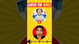 Can You Guess The Voice Of Famous YouTubers? #shorts