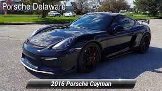 Certified 2016 Porsche Cayman Gt4, Newark, DE R1962