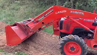 KUBOTA L2501 FIXING TRAILS