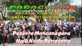 PARAGLIDING World Championship & Culture Festival Sumedang West Java Indonesia   Kuda Renggong