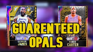 2 NEW GOAT CARDS. NEW NBA IS BACK PACKS WITH GARENTEED GALAXY OPALS! NBA 2K20 MYTEAM