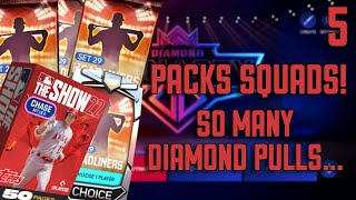 This is the most Packs I've ever had... MLB the Show 22 Pack Sqauds