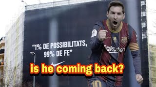 Leo Messi to Barca return 💥🔥#messi #barcelona