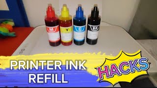 PRINTER INK REFILL TUTORIAL