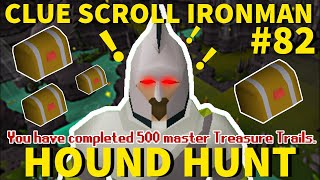 The Secret Grind is Complete... - Clue Scroll Ironman #82 (Hound Hunt)